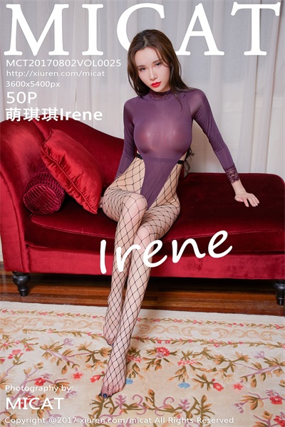 [MiCat猫萌榜]2017.08.02 VOL.025 萌琪琪Irene [50 1P/179M] - 第1张