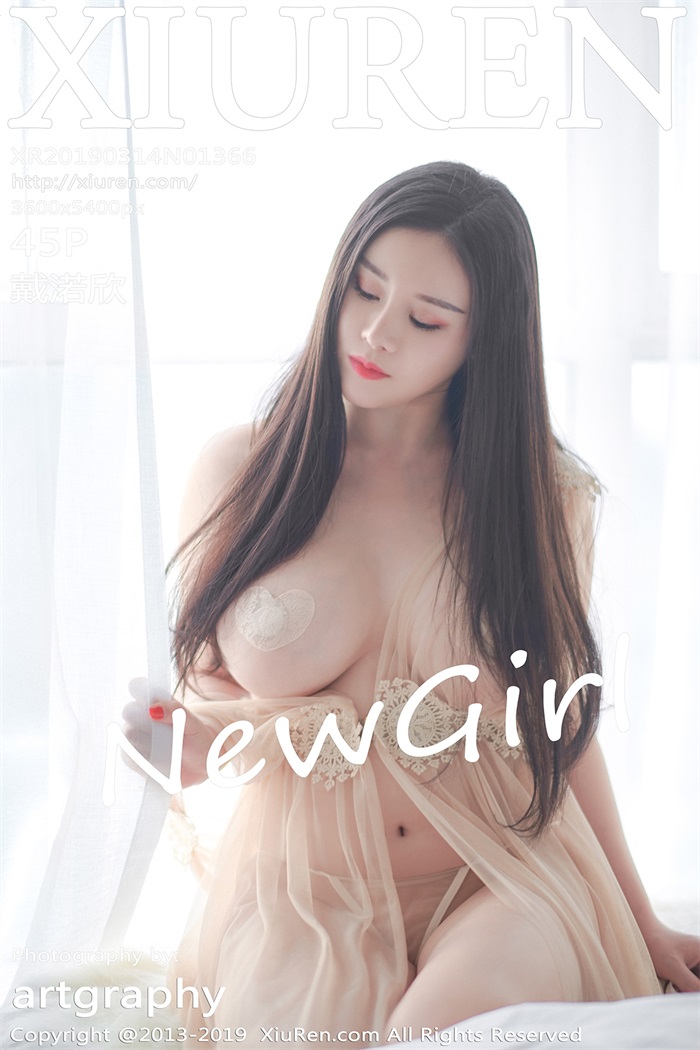 [XIUREN绣人网] 2019.03.14 No.1366 戴渃欣 [45P/149MB] - 第1张