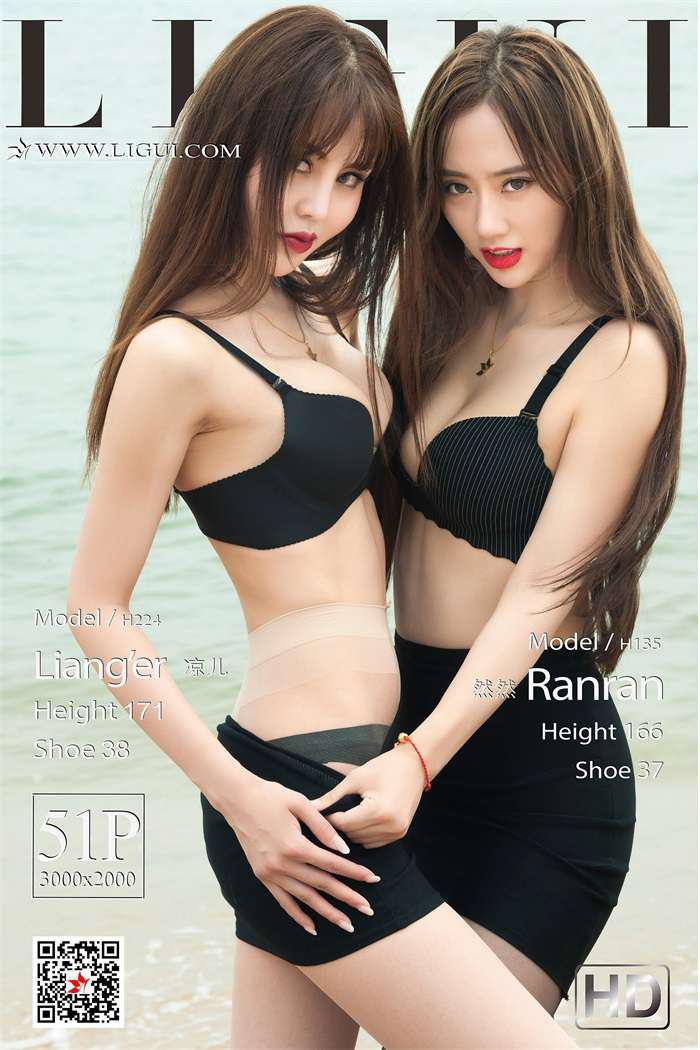 [Ligui丽柜] 2019.08.02 网络丽人 Model 然然&凉儿 [51 1P/37MB] - 第1张