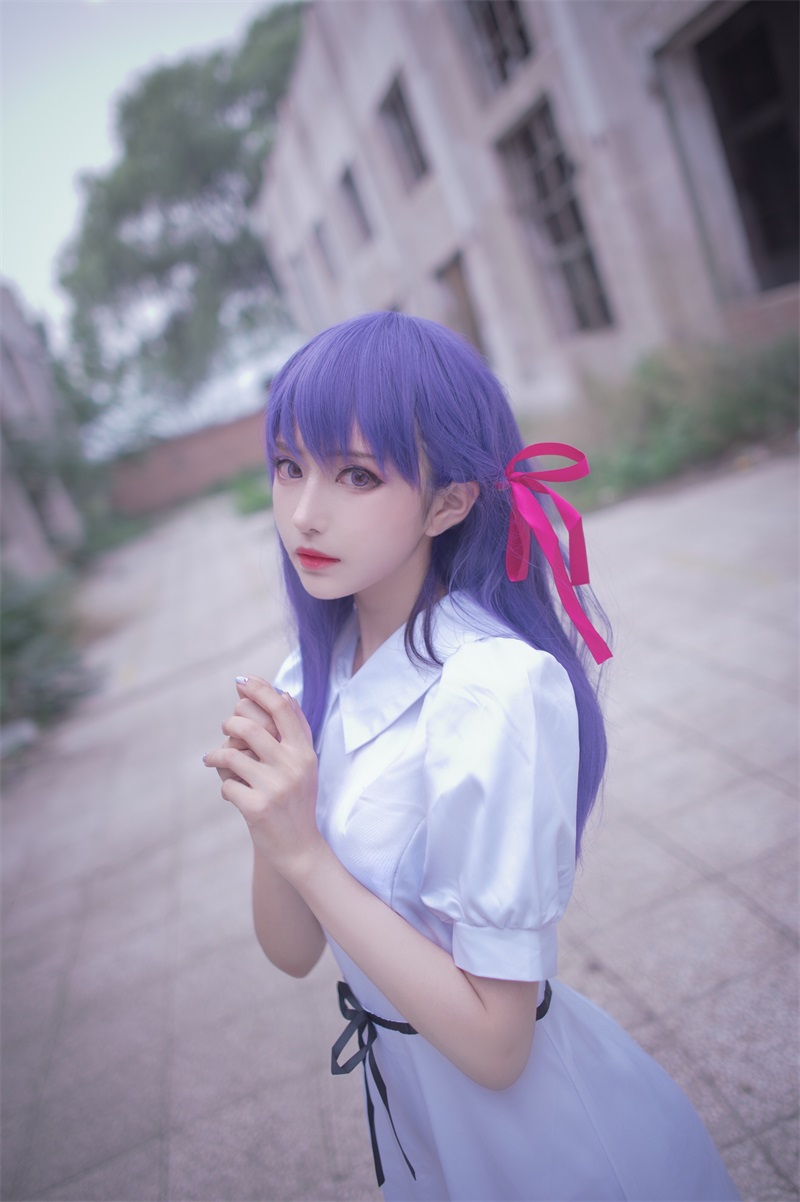 人气动漫Coser@Shika小鹿鹿 - 间桐樱 HF [15P/31MB] - 第1张