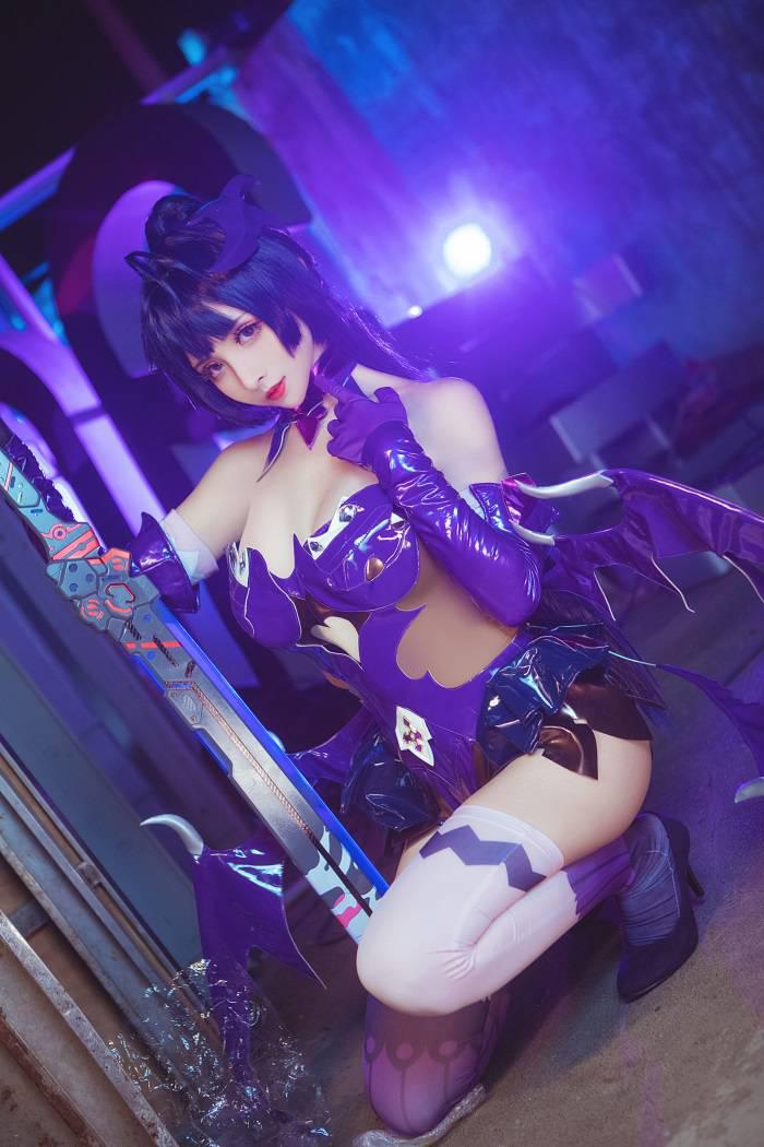 知名动漫Coser@rioko凉凉子 魅魔芽衣 [22P/697MB] - 第1张