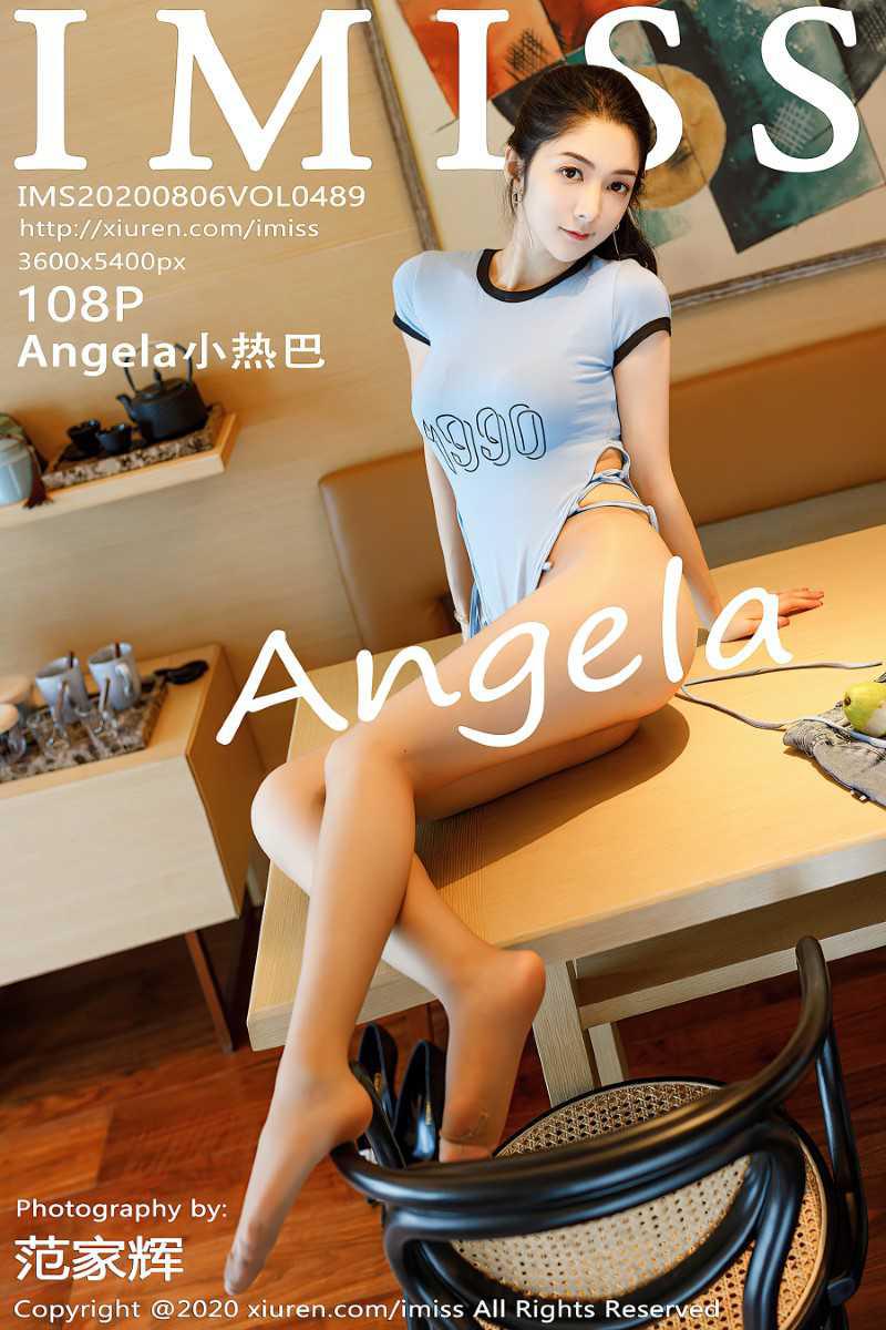 [IMISS爱蜜社] 2020.08.06 VOL.489 Angela小热巴 [109P/1.07G] - 第1张